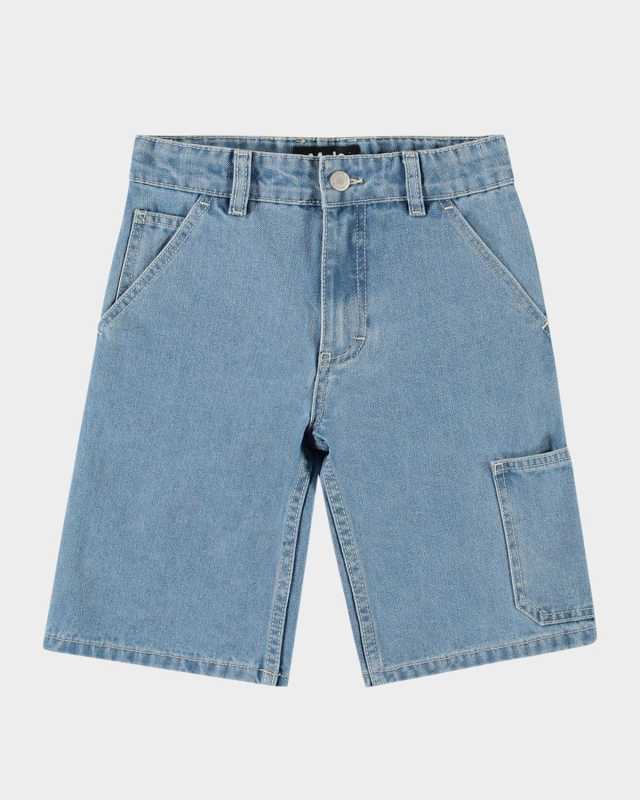 Boy's Archie Denim Shorts, Size 8-12